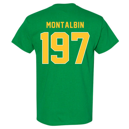 Humboldt State - NCAA Wrestling : Micaiah Montalbin - Classic Shersey T-Shirt-1