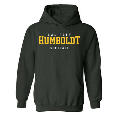 Humboldt State - NCAA Softball : Ashley Garcia - Classic Shersey Hooded Sweatshirt-0