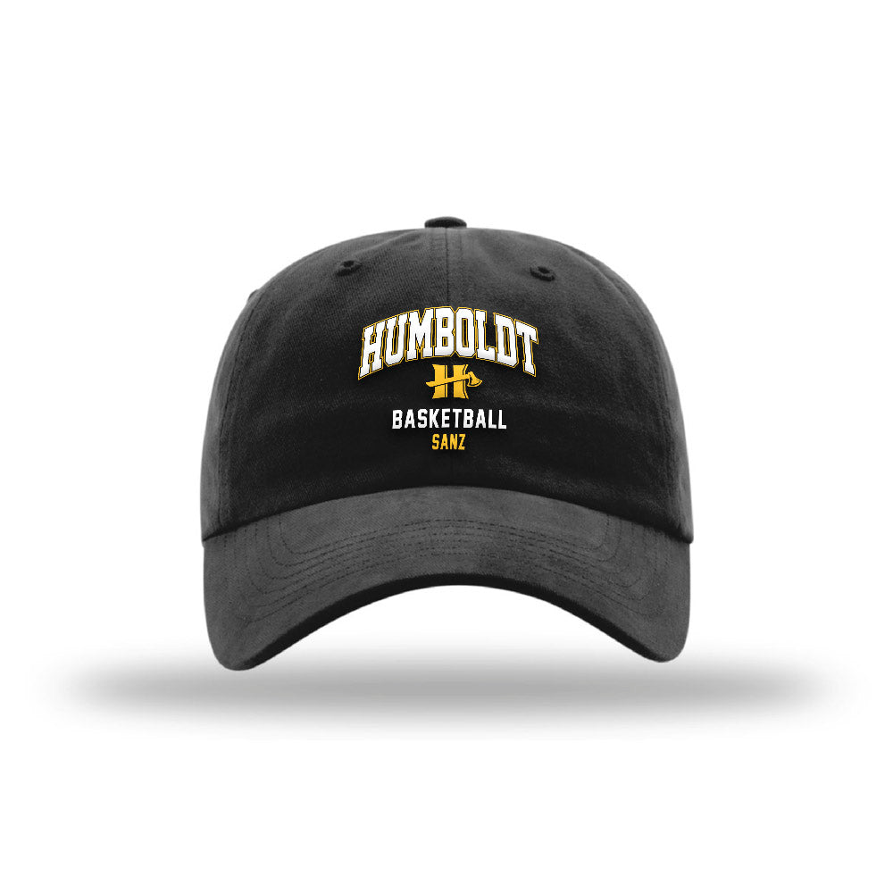 Humboldt State - NCAA Women's Basketball : Riley Sanz - Garment Washed Twill-0