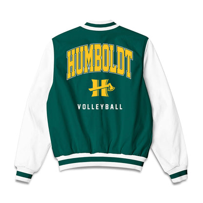 Humboldt State - NCAA Women's Volleyball : Rahni Greene - Bomber Jacket-1