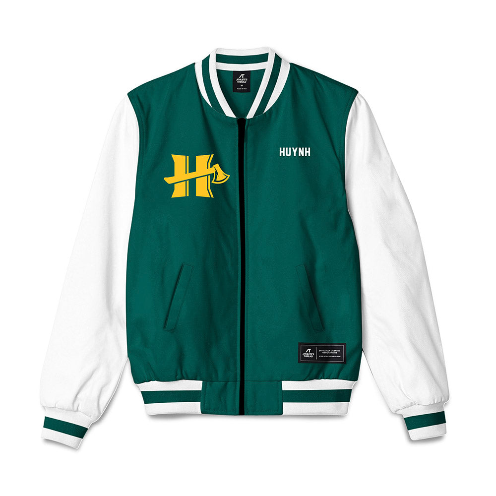 Humboldt State - NCAA Women's Track & Field : Nayeli Huynh - Bomber Jacket-0