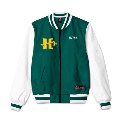 Humboldt State - NCAA Women's Track & Field : Nayeli Huynh - Bomber Jacket-0