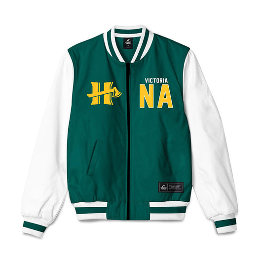 Humboldt State - NCAA Wrestling : Jayson Victoria - Bomber Jacket-0
