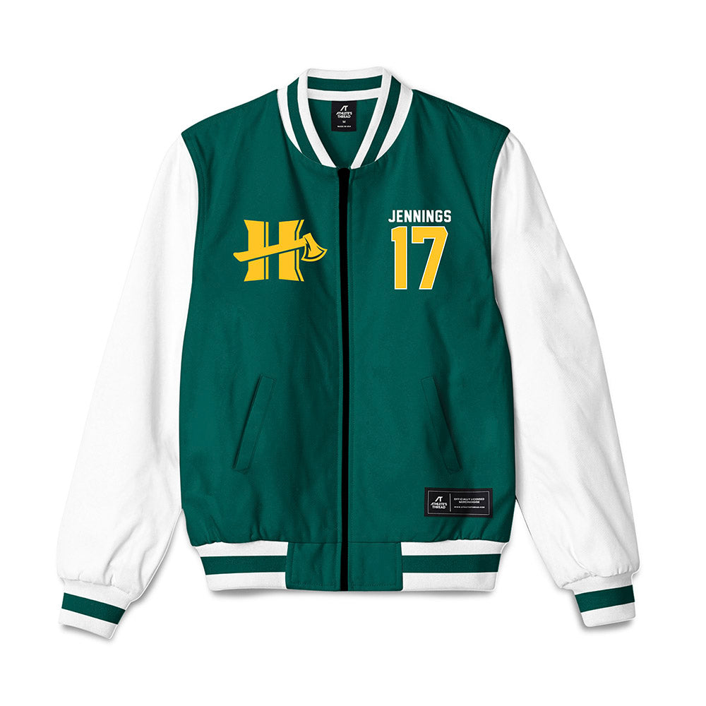 Humboldt State - NCAA Women's Volleyball : Tatyana Jennings - Bomber Jacket-0