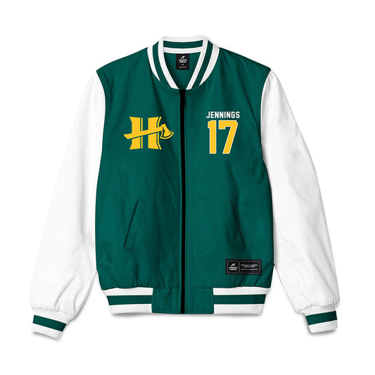 Humboldt State - NCAA Women's Volleyball : Tatyana Jennings - Bomber Jacket-0