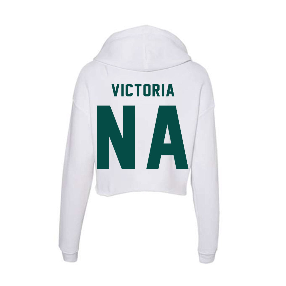 Humboldt State - NCAA Wrestling : Jayson Victoria - Classic Shersey Women's Crop Fleece Hoodie-1