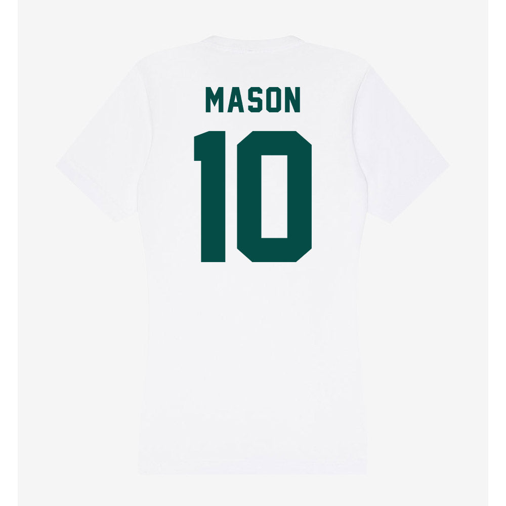 Humboldt State - NCAA Men's Basketball : Marsai Mason - Classic Shersey Women's V-Neck T-Shirt-1