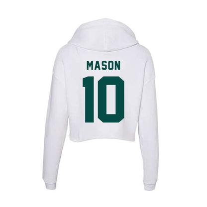 Humboldt State - NCAA Men's Basketball : Marsai Mason - Classic Shersey Women's Crop Fleece Hoodie-1