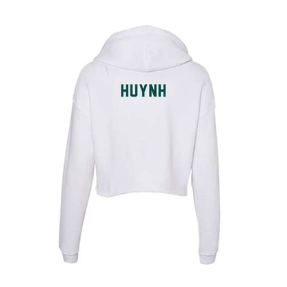 Humboldt State - NCAA Women's Track & Field : Nayeli Huynh - Classic Shersey Women's Crop Fleece Hoodie-1