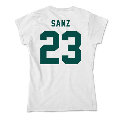 Humboldt State - NCAA Women's Basketball : Riley Sanz - Classic Shersey Soft Style Women’s T-Shirt-1