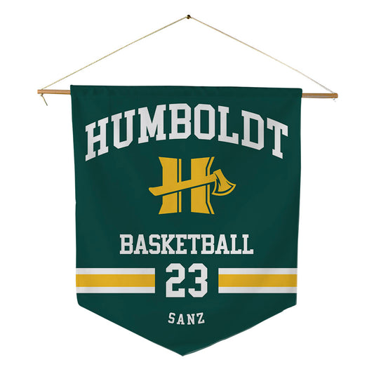 Humboldt State - NCAA Women's Basketball : Riley Sanz - Pennant - 18" x 21"-0
