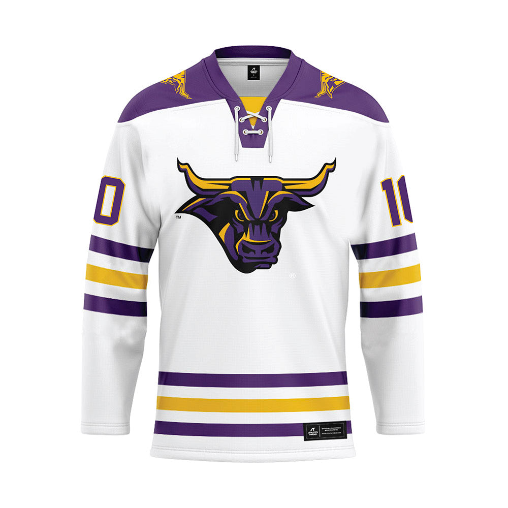 Minn. St. - NCAA Women's Ice Hockey : Zoe Lopez - White Hockey Jersey-0