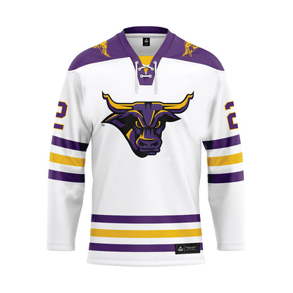 Minn. St. - NCAA Women's Ice Hockey : Mika Cichosz - White Hockey Jersey-0