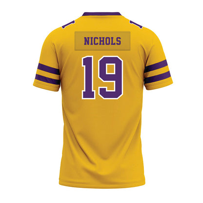 Minn. St. - NCAA Football : Harris Nichols - Gold Premium Football Jersey-1