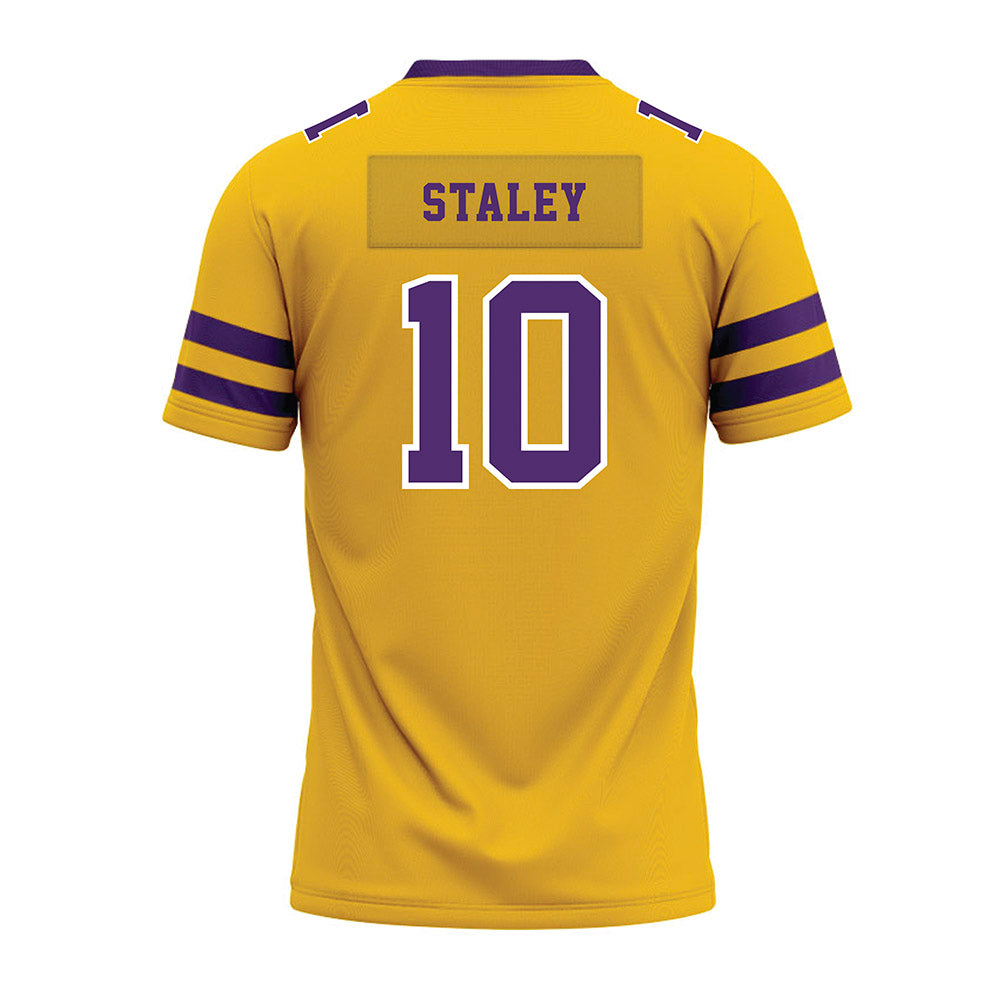 Minn. St. - NCAA Football : Eleazar Staley - Gold Premium Football Jersey-1