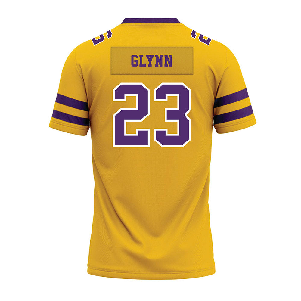 Minn. St. - NCAA Football : Adam Glynn - Gold Premium Football Jersey-1