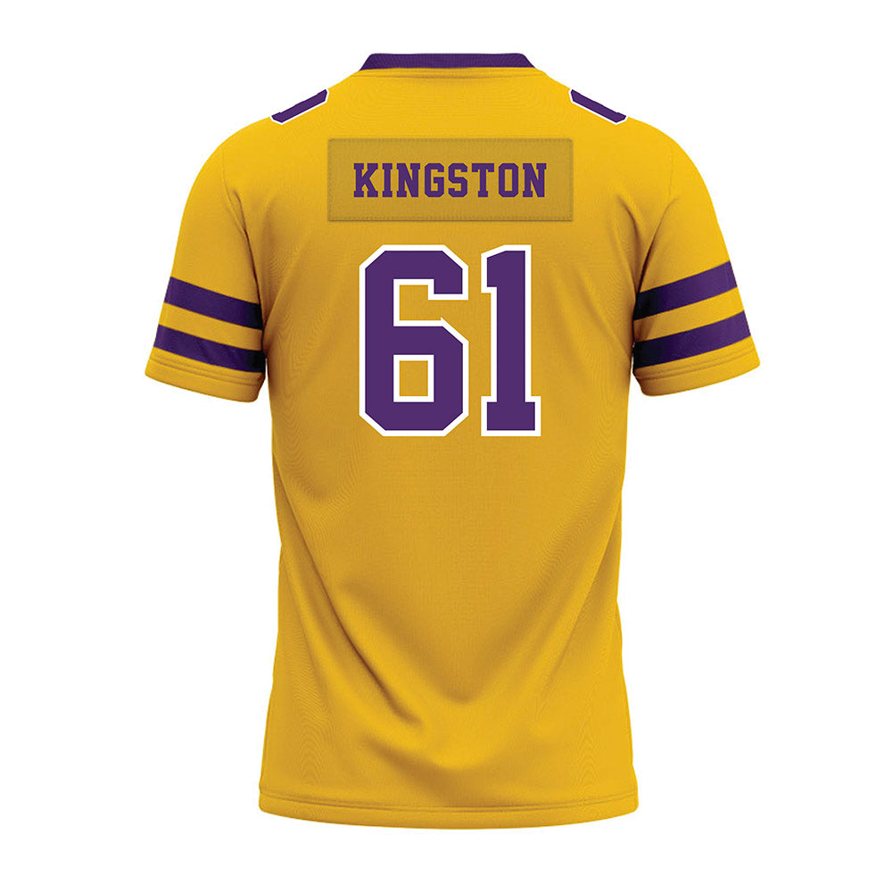 Minn. St. - NCAA Football : Joseph Kingston - Gold Premium Football Jersey-1
