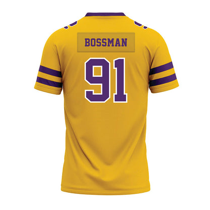 Minn. St. - NCAA Football : Sam Bossman - Gold Premium Football Jersey-1