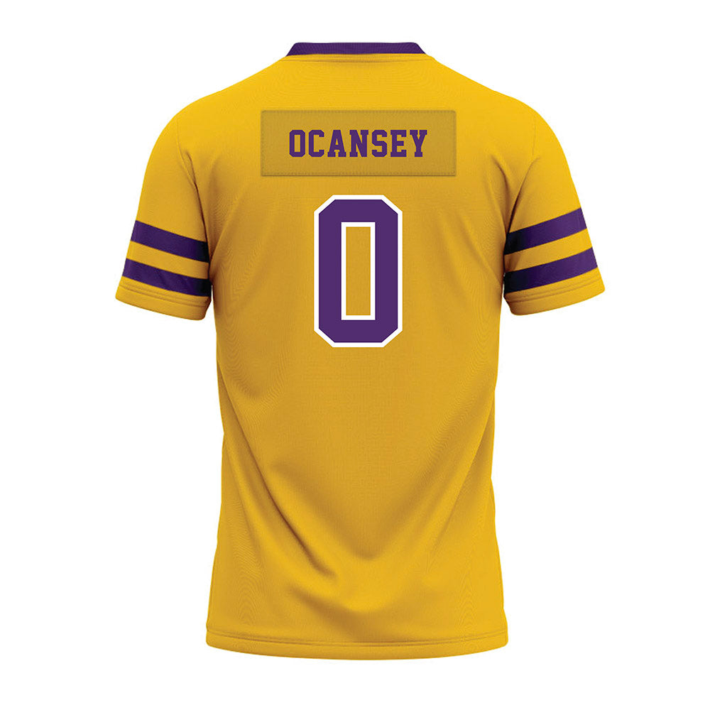 Minn. St. - NCAA Football : Edmund Ocansey - Gold Premium Football Jersey-1