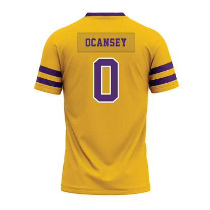 Minn. St. - NCAA Football : Edmund Ocansey - Gold Premium Football Jersey-1