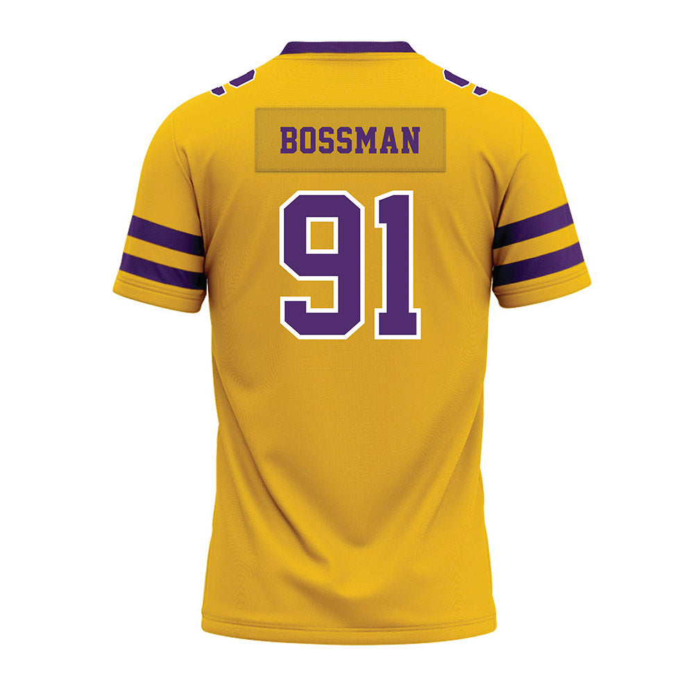 Minn. St. - NCAA Football : Sam Bossman - Gold Premium Football Jersey-1