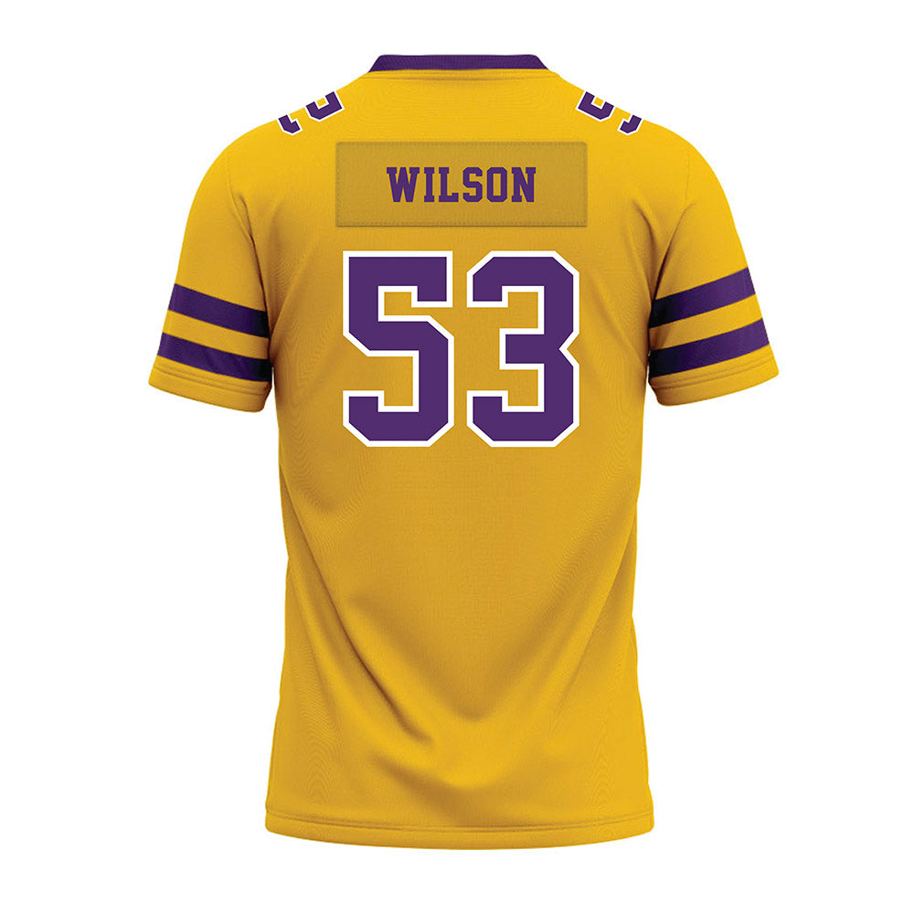 Minn. St. - NCAA Football : Bryan Wilson - Gold Premium Football Jersey-1