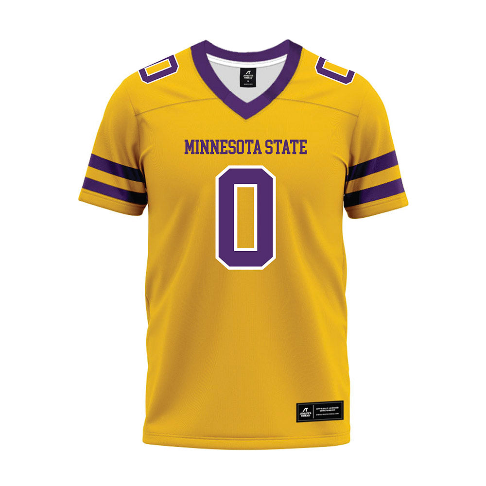Minn. St. - NCAA Football : Edmund Ocansey - Gold Premium Football Jersey-0