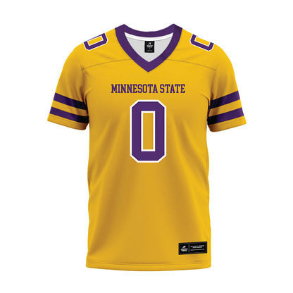 Minn. St. - NCAA Football : Edmund Ocansey - Gold Premium Football Jersey-0