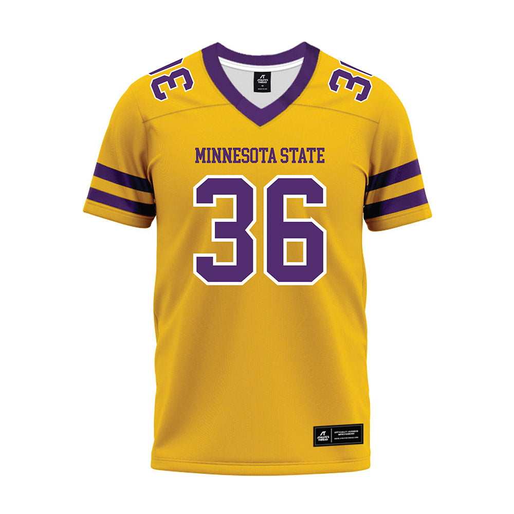 Minn. St. - NCAA Football : Jefferson Mobry - Gold Premium Football Jersey-0