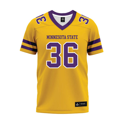 Minn. St. - NCAA Football : Jefferson Mobry - Gold Premium Football Jersey-0