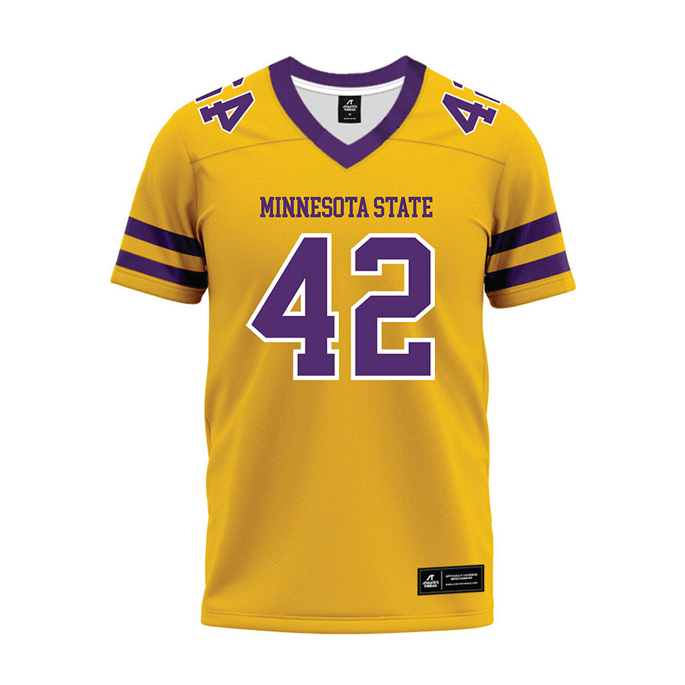 Minn. St. - NCAA Football : Miles Dawkins - Gold Premium Football Jersey-0