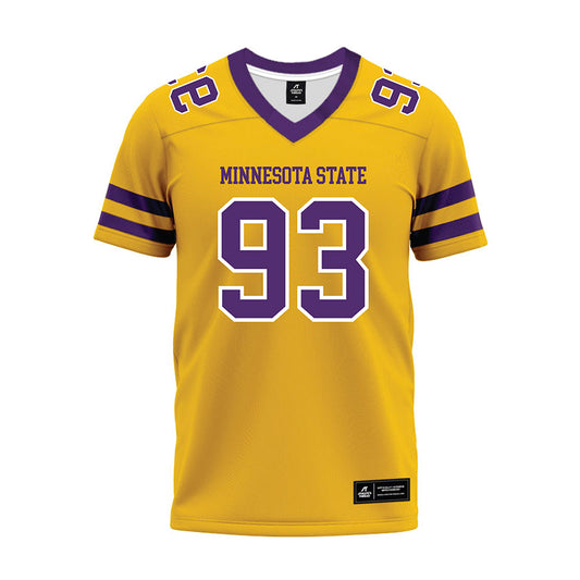 Minn. St. - NCAA Football : Robby Kedrowicz - Gold Premium Football Jersey-0