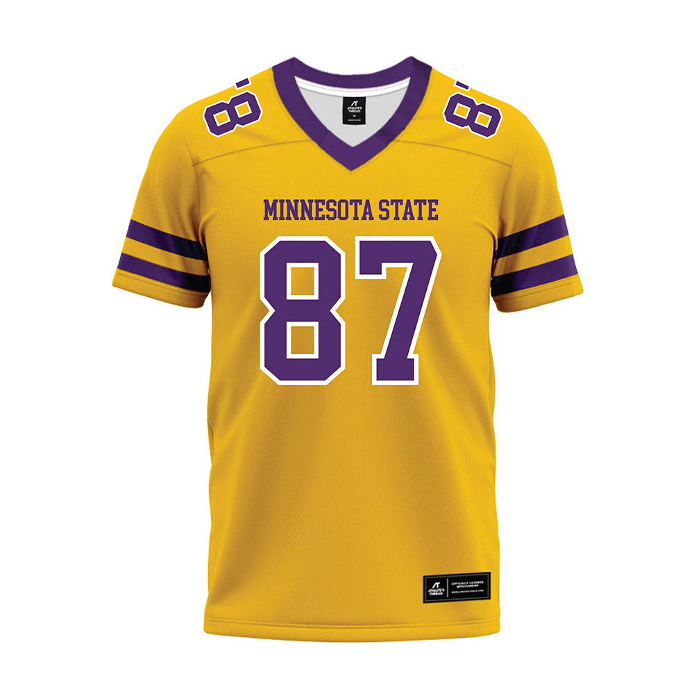 Minn. St. - NCAA Football : Jake Cicero - Gold Premium Football Jersey-0
