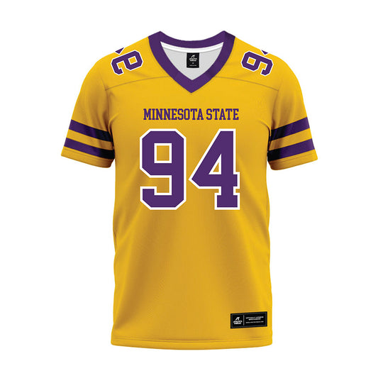 Minn. St. - NCAA Football : Miles Prochnow - Gold Premium Football Jersey-0
