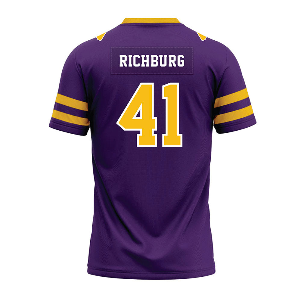 Minn. St. - NCAA Football : Jabrayan Richburg - Purple Premium Football Jersey-1