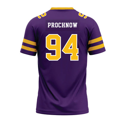 Minn. St. - NCAA Football : Miles Prochnow - Purple Premium Football Jersey-1