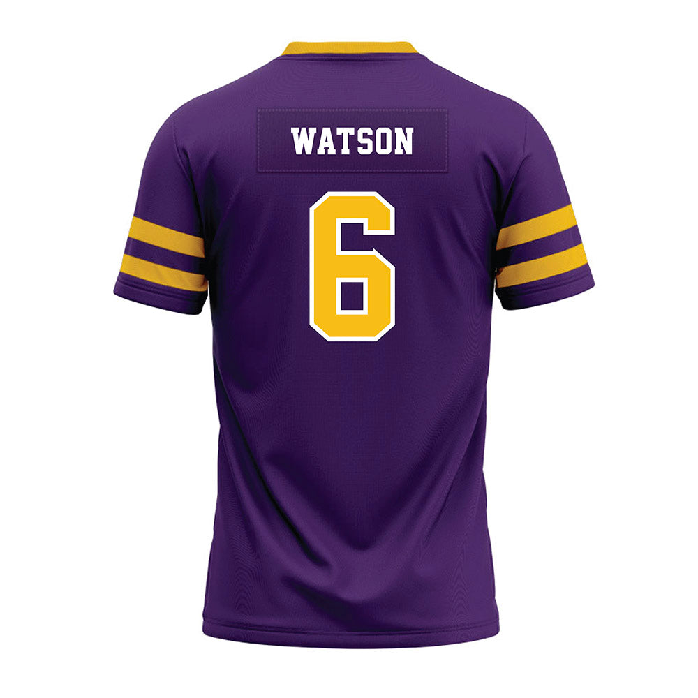 Minn. St. - NCAA Football : Treshawn Watson - Purple Premium Football Jersey-1