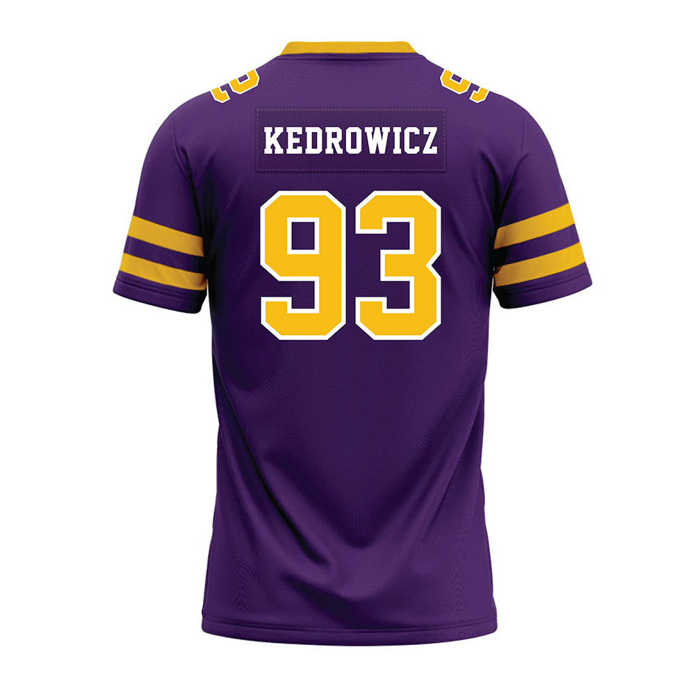 Minn. St. - NCAA Football : Robby Kedrowicz - Purple Premium Football Jersey-1