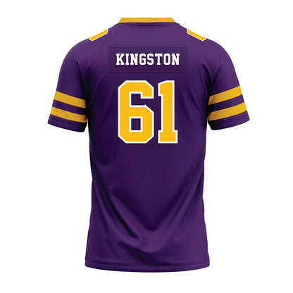 Minn. St. - NCAA Football : Joseph Kingston - Purple Premium Football Jersey-1