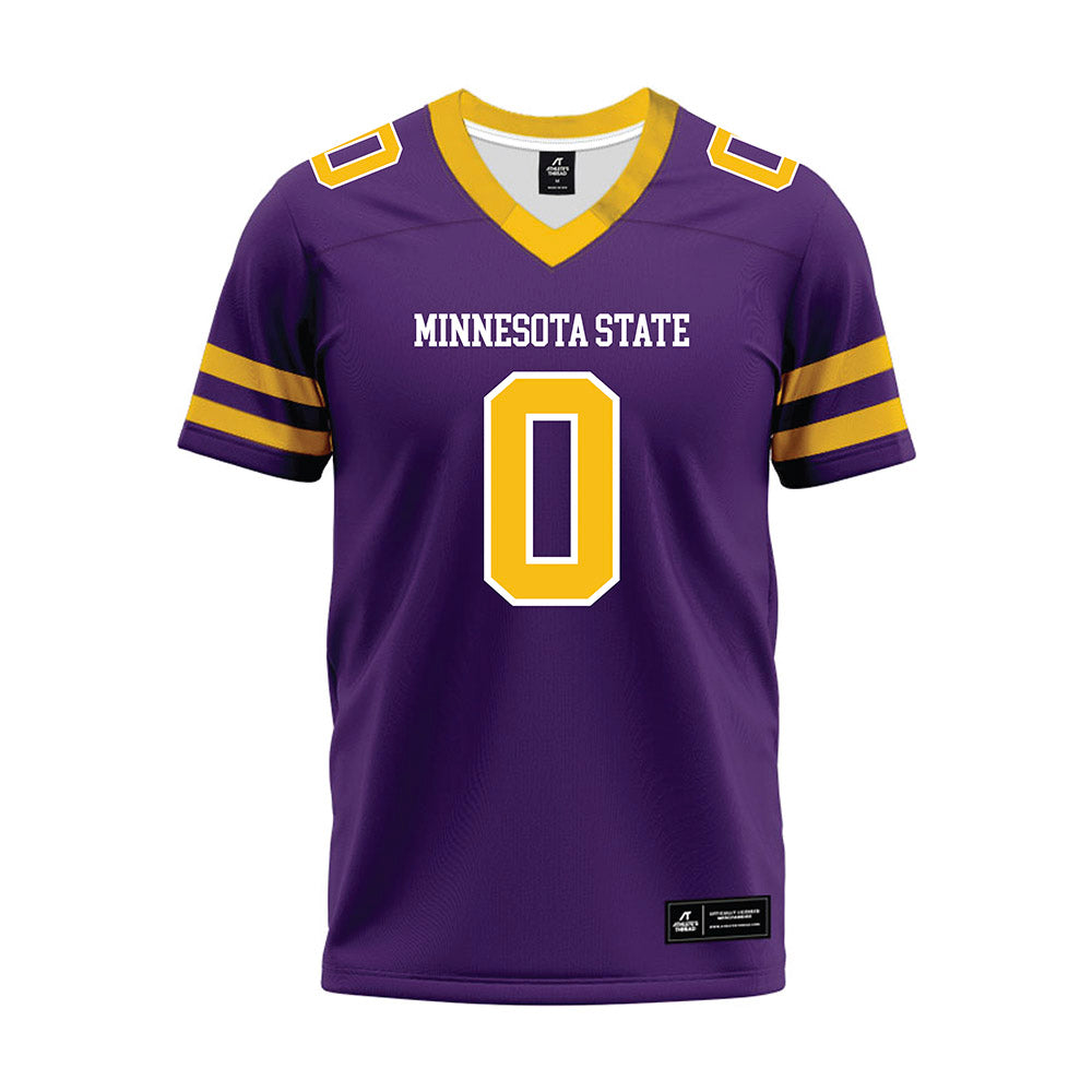 Minn. St. - NCAA Football : Edmund Ocansey - Purple Premium Football Jersey-0