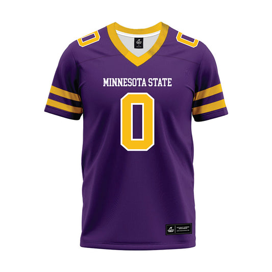 Minn. St. - NCAA Football : Edmund Ocansey - Purple Premium Football Jersey-0