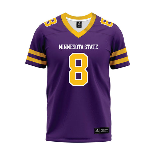 Minn. St. - NCAA Football : Jason Dandridge - Purple Premium Football Jersey-0