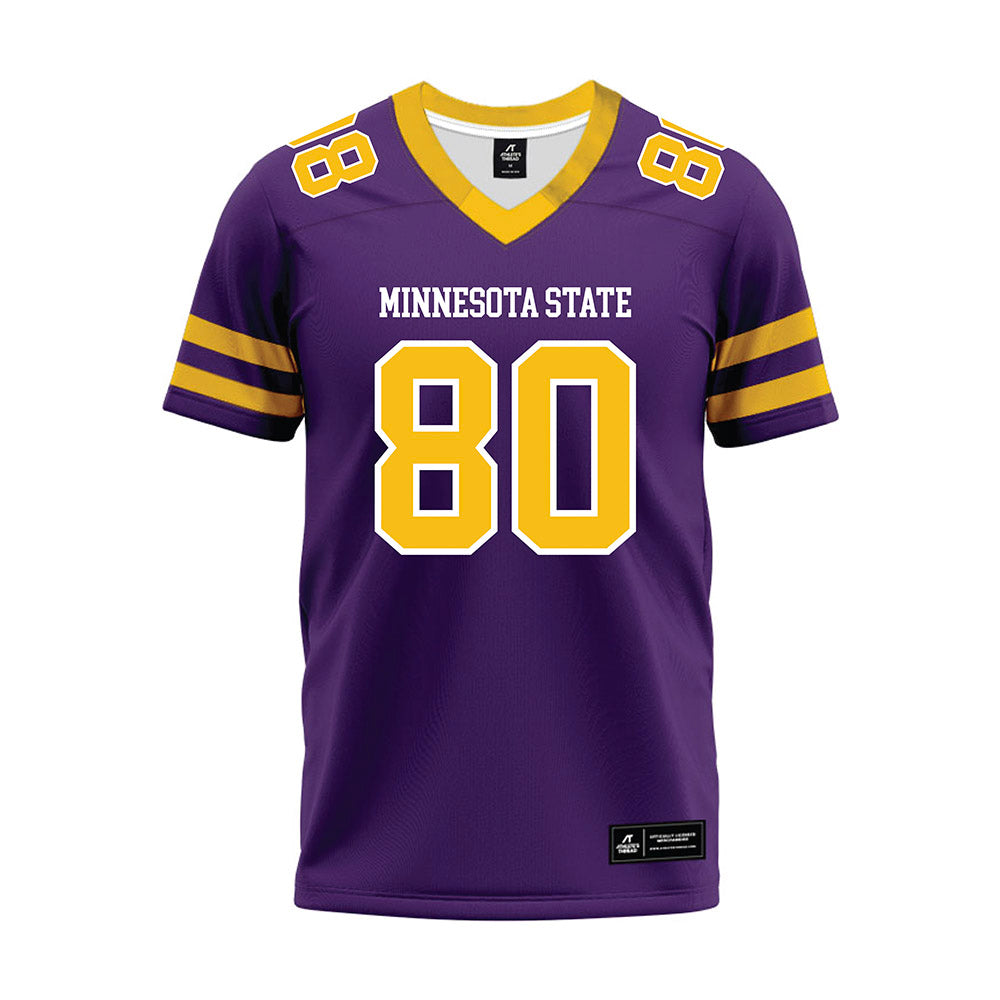 Minn. St. - NCAA Football : Madden Mahr - Purple Premium Football Jersey-0