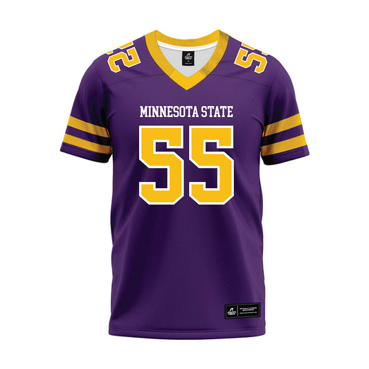 Minn. St. - NCAA Football : Connor Kluck - Purple Premium Football Jersey-0