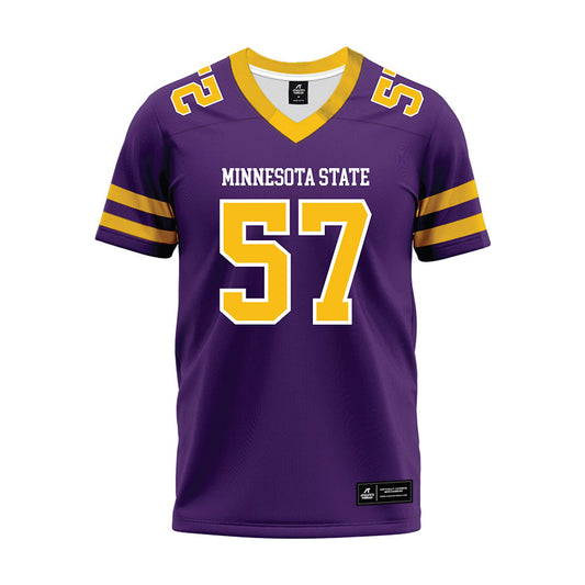 Minn. St. - NCAA Football : Luis Carlos Aranda - Purple Premium Football Jersey-0