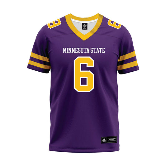 Minn. St. - NCAA Football : Treshawn Watson - Purple Premium Football Jersey-0