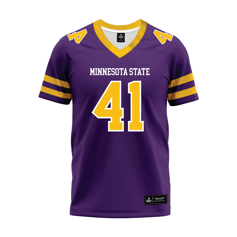 Minn. St. - NCAA Football : Jabrayan Richburg - Purple Premium Football Jersey-0