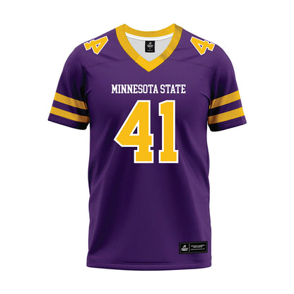 Minn. St. - NCAA Football : Jabrayan Richburg - Purple Premium Football Jersey-0