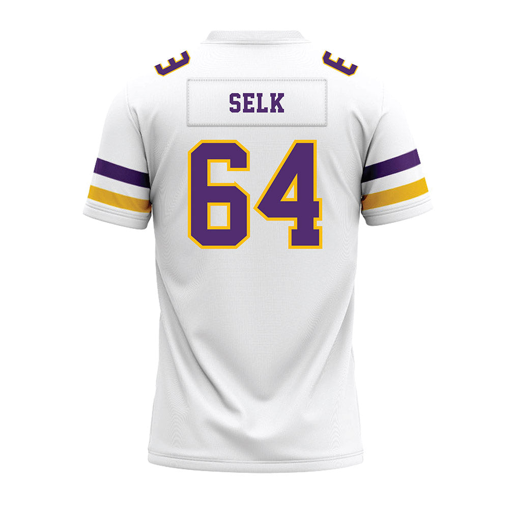 Minn. St. - NCAA Football : Collin Selk - White Premium Football Jersey-1