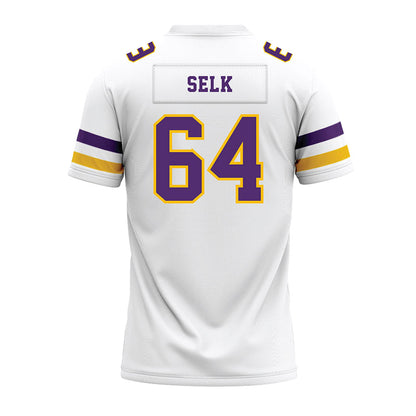 Minn. St. - NCAA Football : Collin Selk - White Premium Football Jersey-1